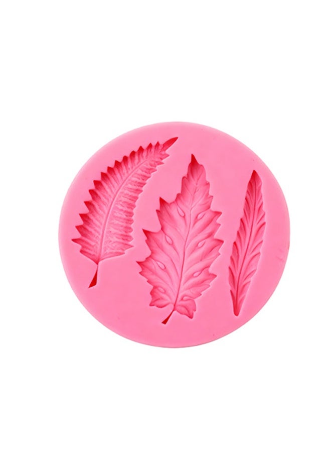 Happy D Leaf Silicone Mold Set of 6, including Maple Leaf, Rose Leaf, and Fern Leaf Candy Molds for Cake Decoration, Cupcake Toppers, Chocolate, Polymer Clay, and Gum Paste - Image 5